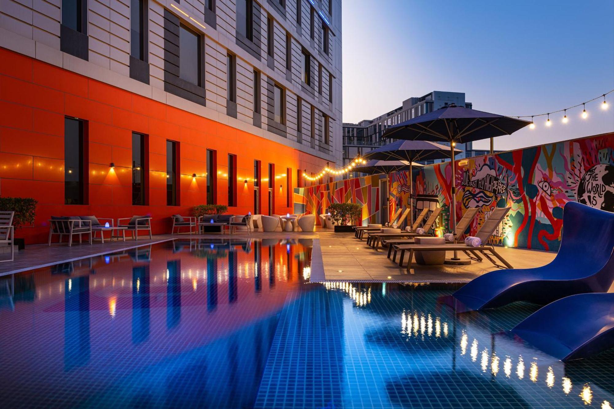 Aloft Dubai South Hotel Exterior photo